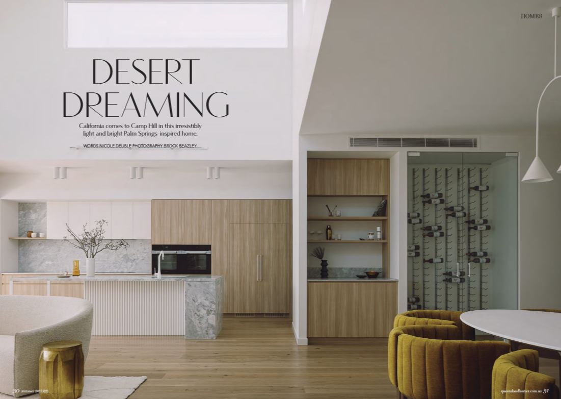 Queensland Homes Issue Summer 21/22 Article 1 - KjK Interiors