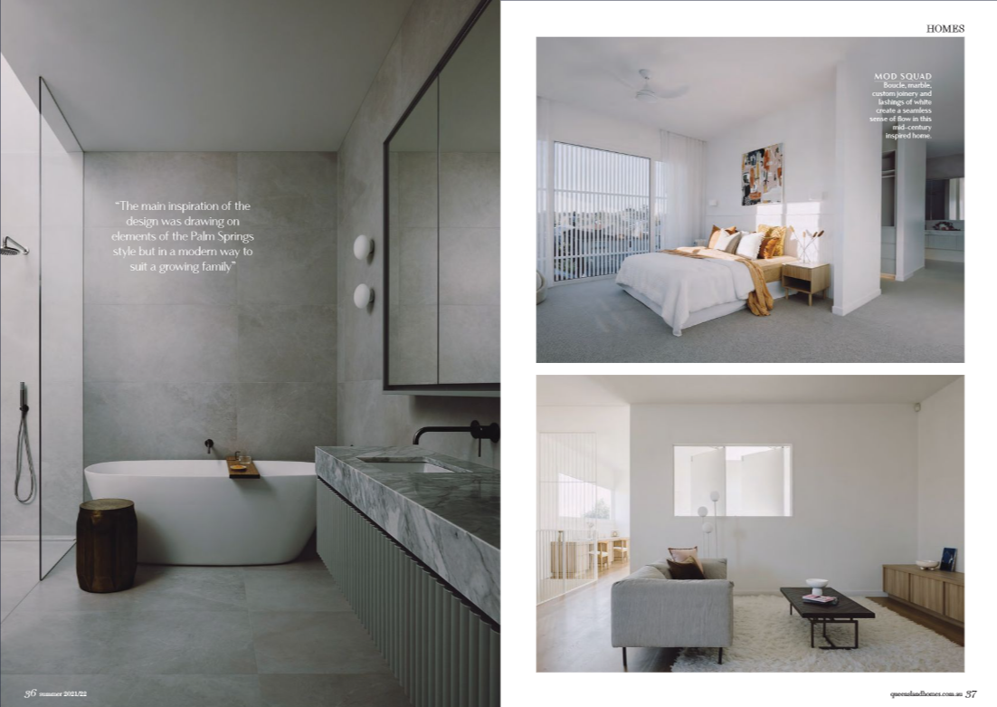 Queensland Homes Issue Summer 21/22 Article 1 - KjK Interiors